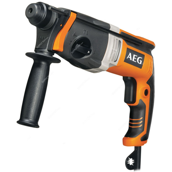 AEG Combi Hammer, KH26E, SDS-Plus, 220V, 800W, Black and Orange