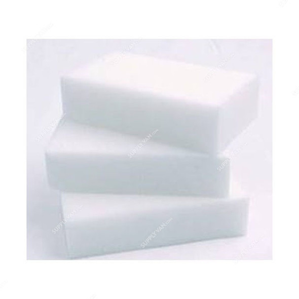 Waterproof Foam Magic Sponge, 10 x 7CM, White, PK10