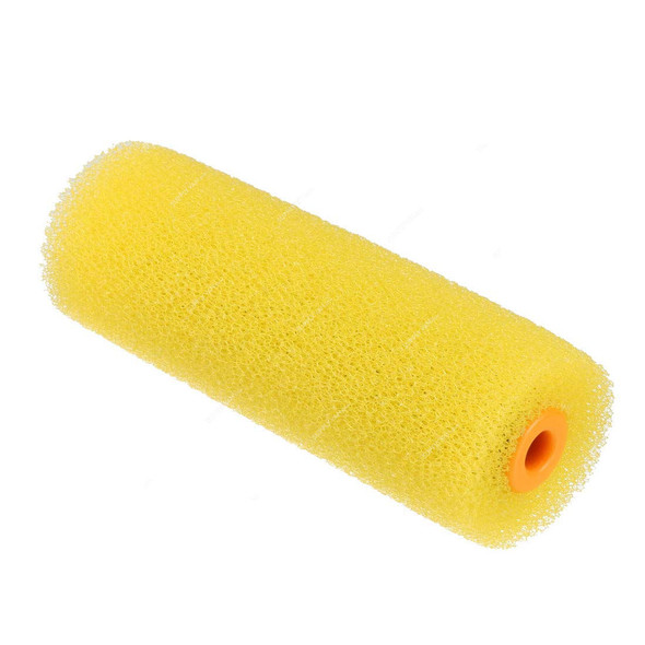 Tuf-Fix Texture Sponge Mini Paint Roller Cover, 4SRM, 35MM x 4 Inch, Yellow