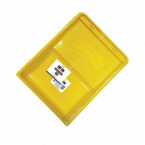 Tuf-Fix Paint Tray, 10TRAYM, Plastic, 290 x 360MM, Yellow