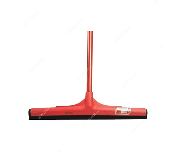 Britemax Floor Wiper W/ Stick, FW-500, 35CM, Red