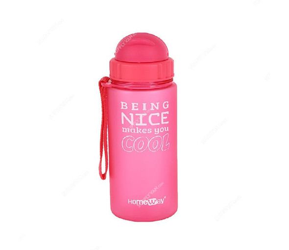 Homeway Water Bottle, HW-2701, 500ML, Pink