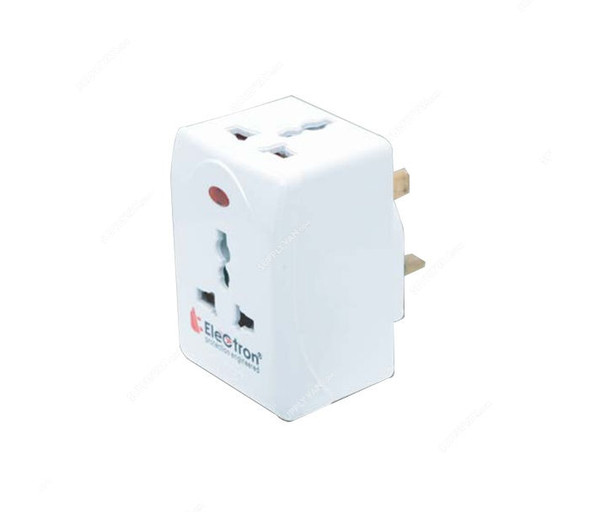 Electron Universal Adapter, EL3022, Premium Type, 2 Port, White
