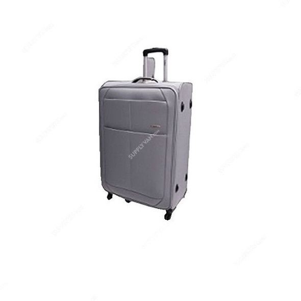 Traveller Trolley Bag, TR-1012, 600D Nylon, 4 Wheel, 30 Inch, Grey