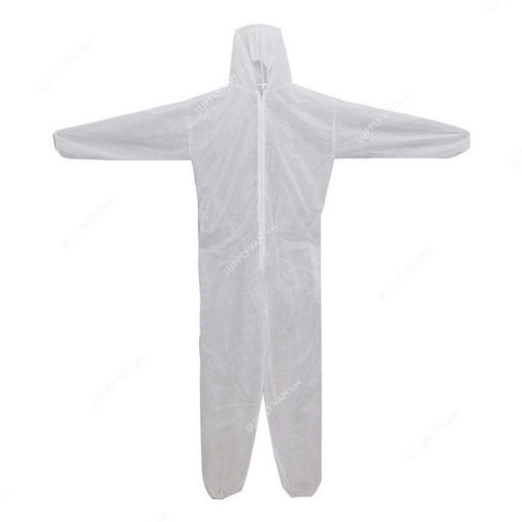 Disposable Coverall, S, White