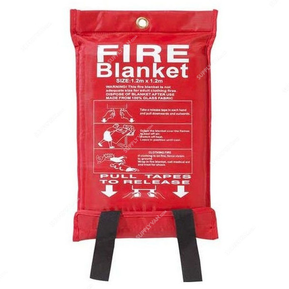 Fire Blanket, Bag, 1.2 x 1.2 Mtrs