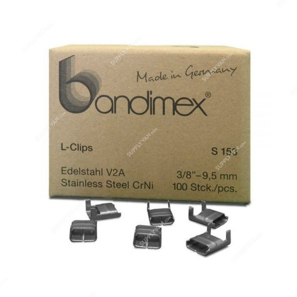 Bandimex Buckle, S-153, 9.5MM, 100 PCS/Box