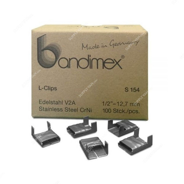 Bandimex Buckle, S-154, 12.7MM, 100 PCS/Box