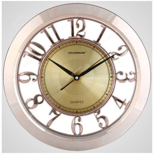 Olsenmark Wall Clock, OMWC1779, Rose Gold
