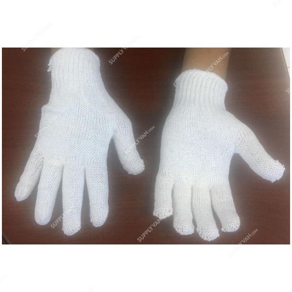 V-Armour Knitted Gloves, VS-1410, Size10, White, PK12