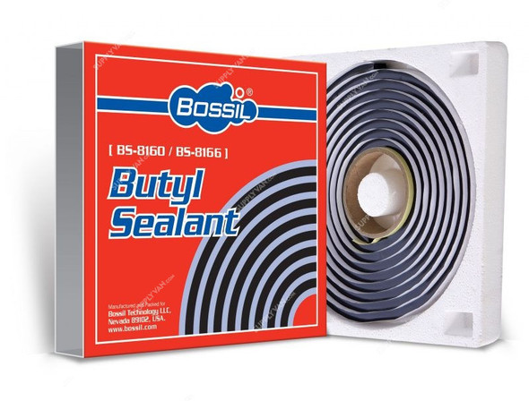 Bossil Butyl Sealant, BS-8166R, 7.9 x 4.57 Mtrs