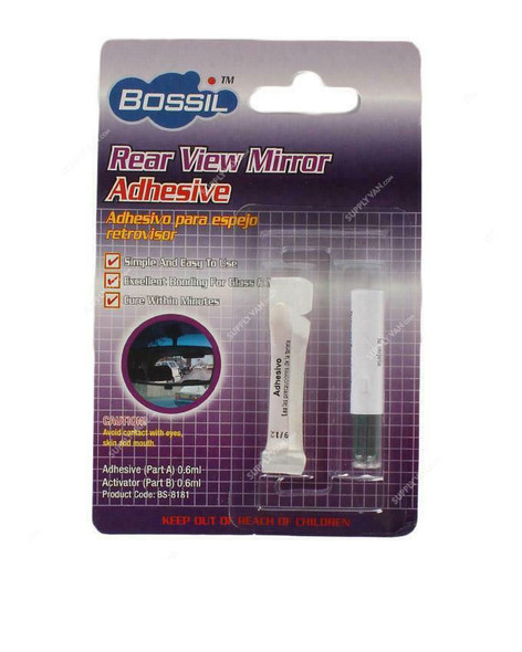 Bossil Mirror Adhesive, BS-8181, 59ML