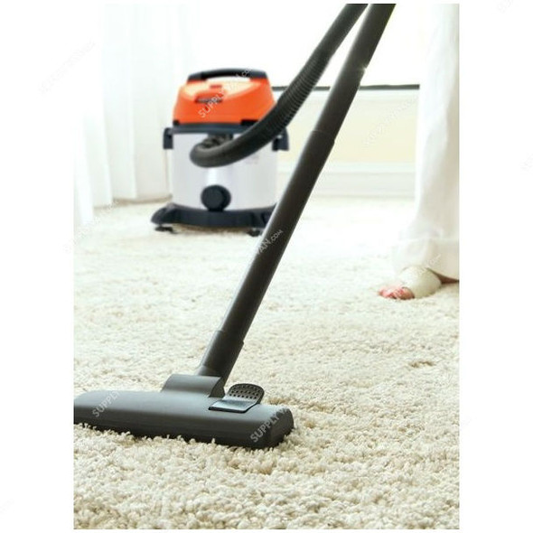 Black and Decker Wet and Dry Vacuum Cleaner, WDBDS20-B5, 1600W, 20L, Silver and Black