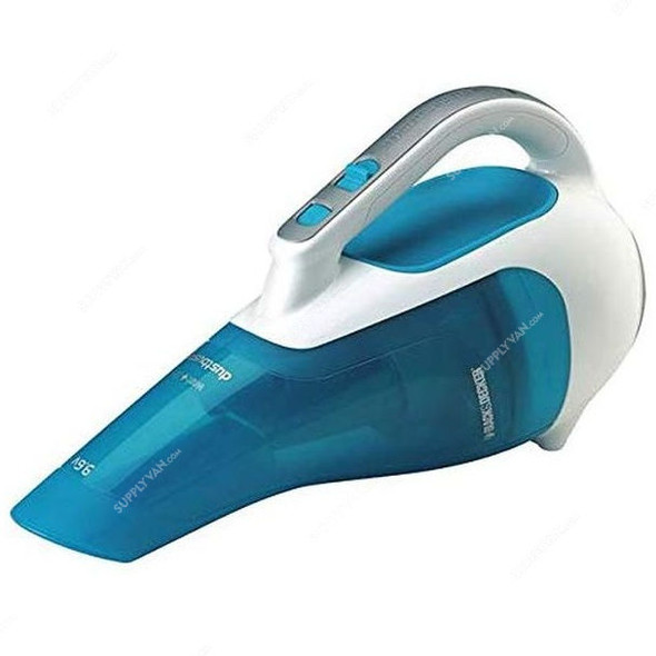 Black and Decker Vacuum Cleaner, WD9610N-B5, 16W, 2L, White and Blue
