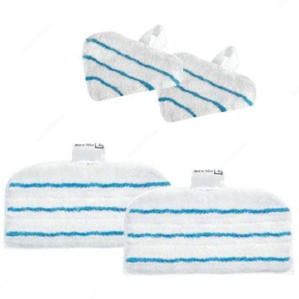 Black and Decker Replacement SteaMitt Pad, FSMP30D-XJ, Microfiber and Nylon, White and Blue