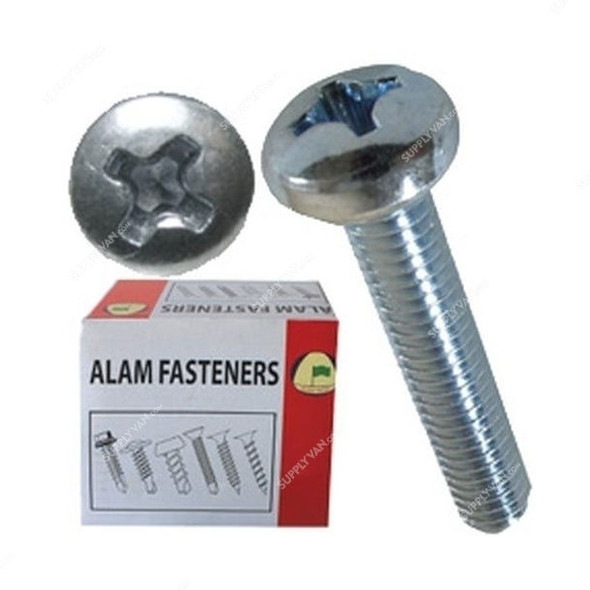 Alam Fastener Machine Screw, AMSPC3-5X16, Pan Head, 3.5 x 16MM, PK144