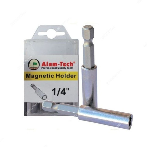 Alam-Tech Magnetic Bit Holder, AMCBA, 1/4 Inch, PK5