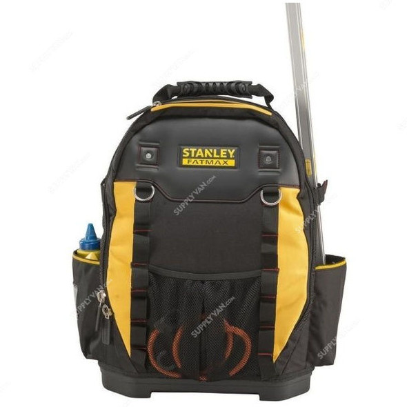 Stanley Tool Backpack, 1-95-611, Fatmax, 2.21 Liters, Black and Yellow