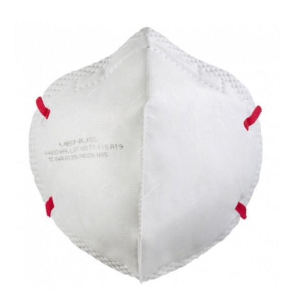 Venus Particulate Respirator, V-4400N95, N95, Free Size, FFP1, White, 25 Pcs/Box