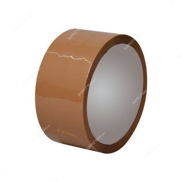 Zorrofix BOPP Packaging Tape, APBOPPB50250Y-36, 48MM x 50 Mtrs, Brown, 36 Pcs/Box