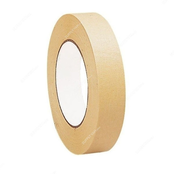 Zorrofix Masking Tape, APBM125Y-36, 24MM x 23 Mtrs, Brown, 36 Pcs/Box