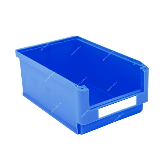 Bito Storage Bin With Pick Opening, SK5032, Polypropylene, 24 Ltrs Capacity, 315MM Width x 500MM Length, Blue, 6 Pcs/Pack