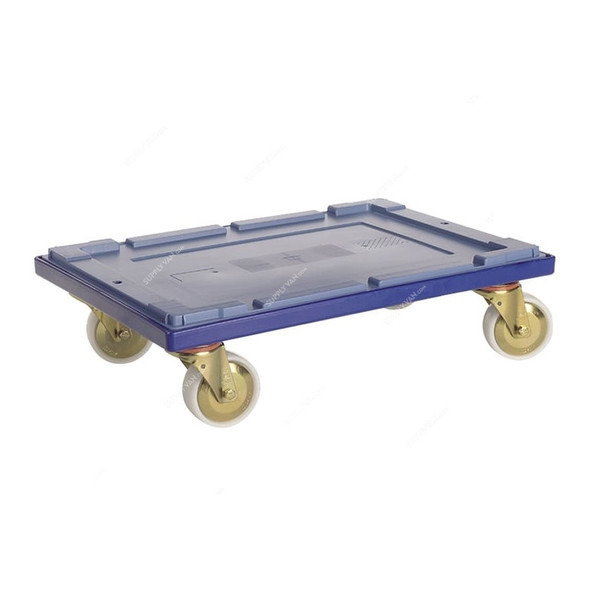 Bito Transport Dolly, TR64MBS, Polypropylene, 610 x 410MM, Blue and White