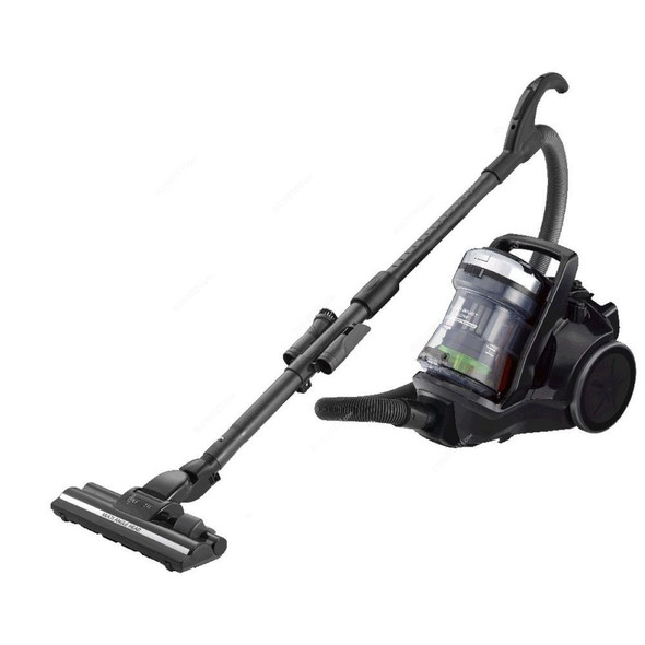 Hitachi Power Boost Cyclonic Vacuum Cleaner, CVSC23V, 2300W, 2 Ltrs, Deep Black