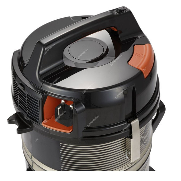 Hitachi Vacuum Cleaner, CV985DC, 2200W, 23 Ltrs, Gold and Black