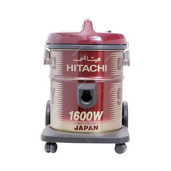 Hitachi Vacuum Cleaner, CV945Y24CBSWR-SPG-SBK, 1800W, 15 Ltrs, Red and Gold