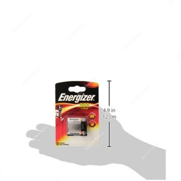 Energizer Lithium Battery, CRP2P-223, 1100mAh, 6V