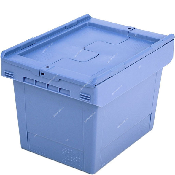 Bito Multipurpose Container With Attached Lid, MBD43271, Polypropylene, 22 Ltrs, 410 x 300MM, Light Blue