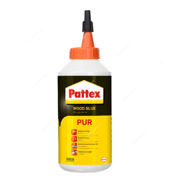 Pattex Wood Glue, 2586596, Polyurethane, 500 GM