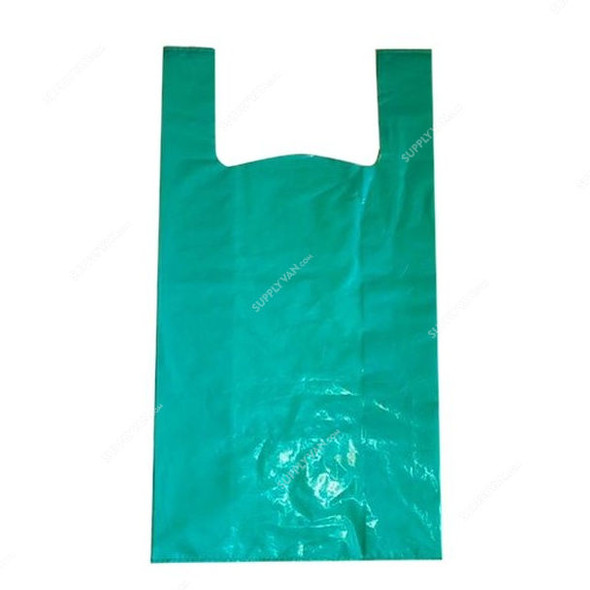 Carry Bag, Plastic, 5 Kg, 35 x 38CM, S, Green