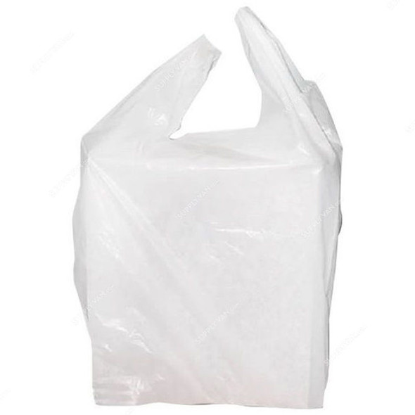 Carry Bag, Plastic, 5 Kg, 35 x 38CM, S, White