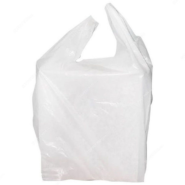 Carry Bag, Plastic, 5 Kg, 42 x 46CM, M, White
