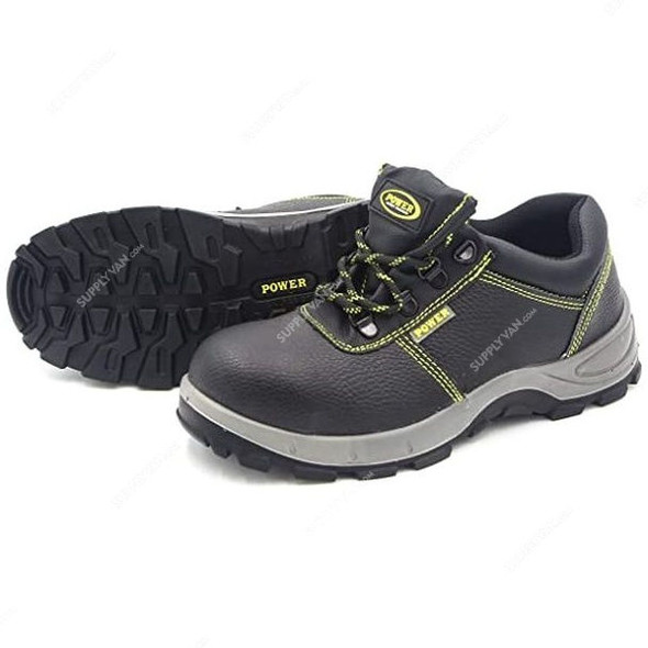 Power Safety Shoes, A001, Size43, Black