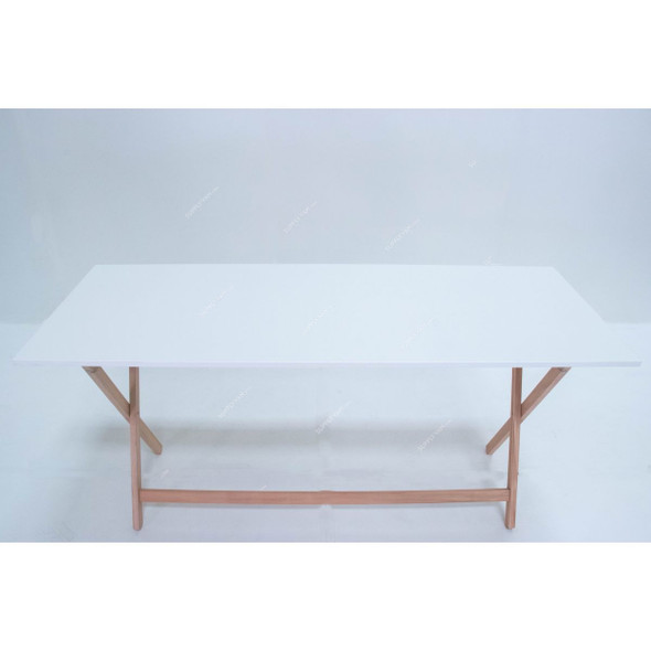 Foldaway Table, 72 x 90CM, White