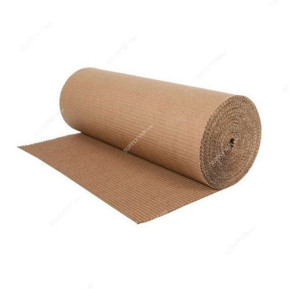Corrugated Roll, 2 Ply, 150CM Width, 20 Kg, Brown