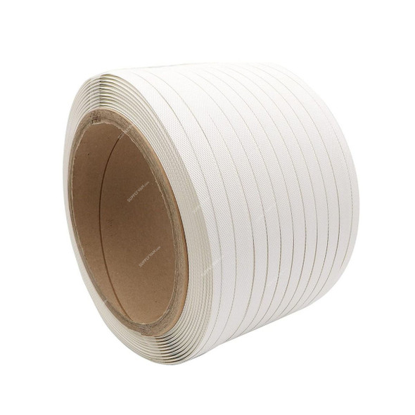 Strapping Roll, PVC, 19MM, 10 Kg, White