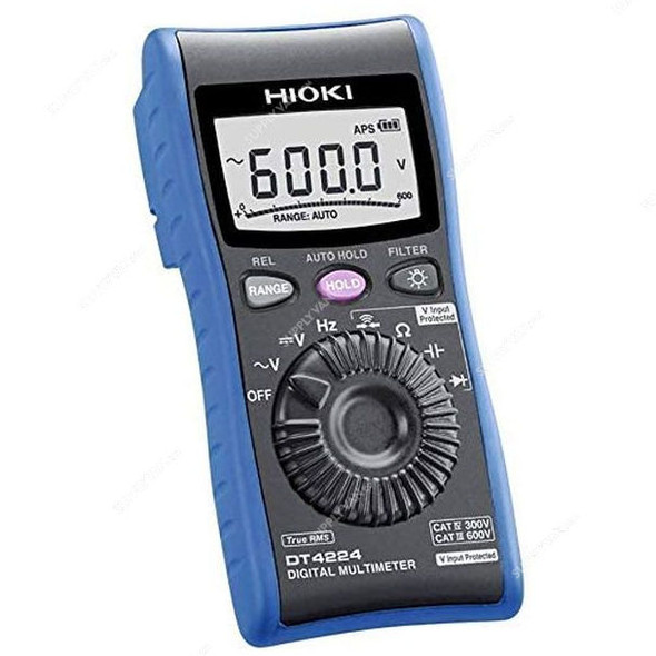 Hioki Digital Multimeter, DT4224, 600V