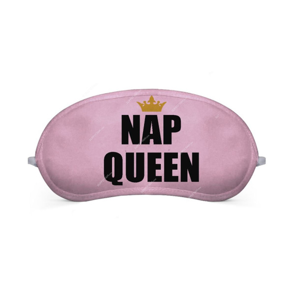 Wackylicious Nap Queen Eye Mask, 1044-401-95, 18 x 8.5CM, Pink