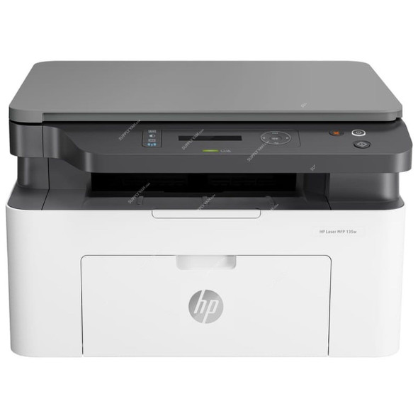 HP LaserJet Printer, MFP-M135W, 600 x 600DPI, 150 Sheets, 300W