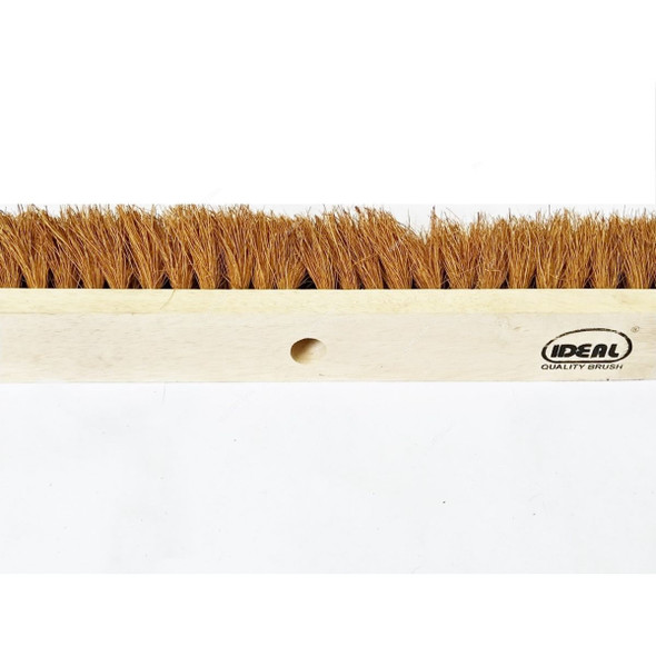 Ideal Coco Brush, 12 Inch, Off-White/Brown