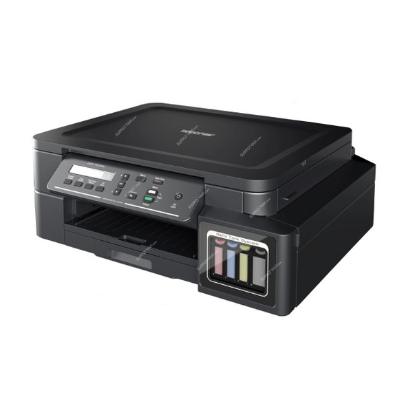 Brother Color Inkjet Multifunction Printer, DCP-T510W, 600 x 1200 DPI, 150 Sheets, 14W