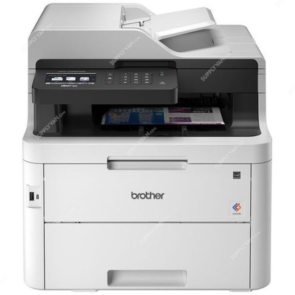 Brother LaserJet Wireless Color Printer, MFC-L3750CDW, 600 x 600 DPI, 250 Sheets, 430W