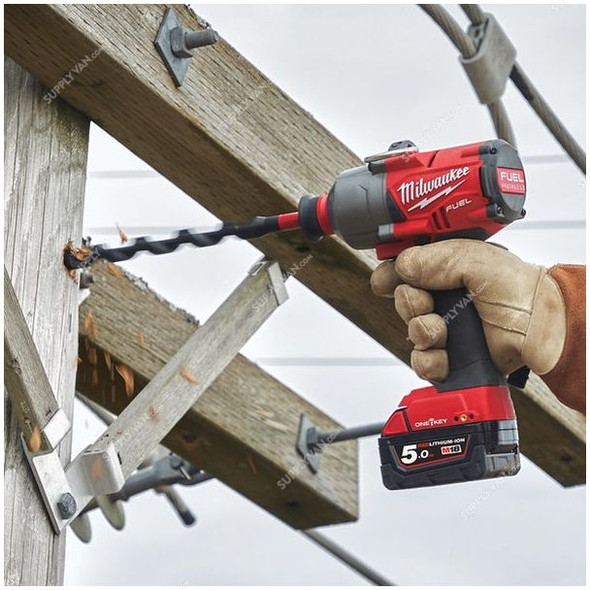 Milwaukee Extended RedLithium Battery, M18B5, 18V, 5.0Ah