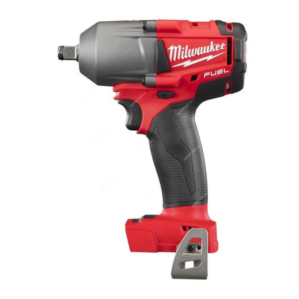 Milwaukee Mid Torque Impact Wrench With Friction Ring, M18FMTIWF12-0X, Fuel, 1/2 Inch, 18V