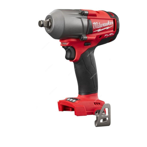 Milwaukee Mid Torque Impact Wrench With Friction Ring, M18FMTIWF12-0X, Fuel, 1/2 Inch, 18V