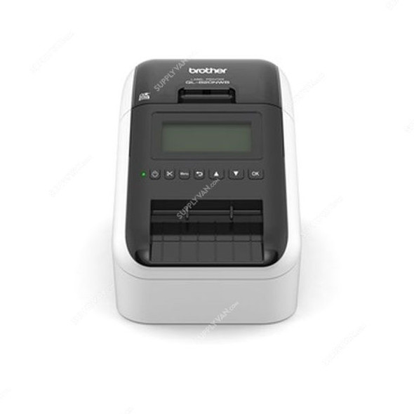 Brother High Speed Professional Label Printer, QL820NWB, 62MM, 300 x 300 DPI